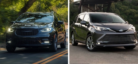 Chrysler Pacifica vs Toyota Sienna