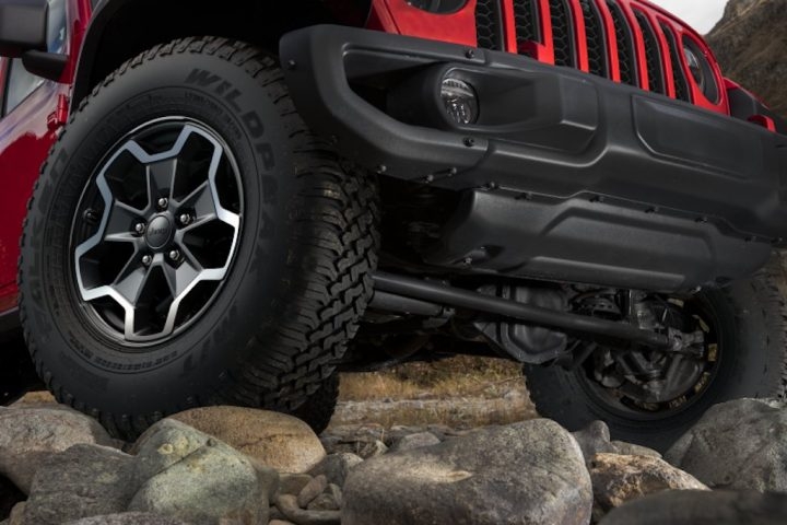 les essieux Dana du Jeep Gladiator Rubicon ecodiesel 2021