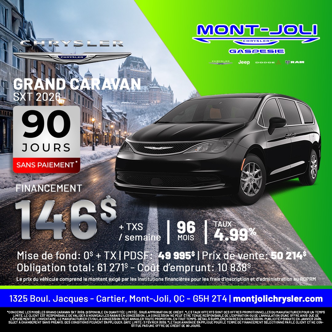 Chrysler Grand Caravan SXT 2024