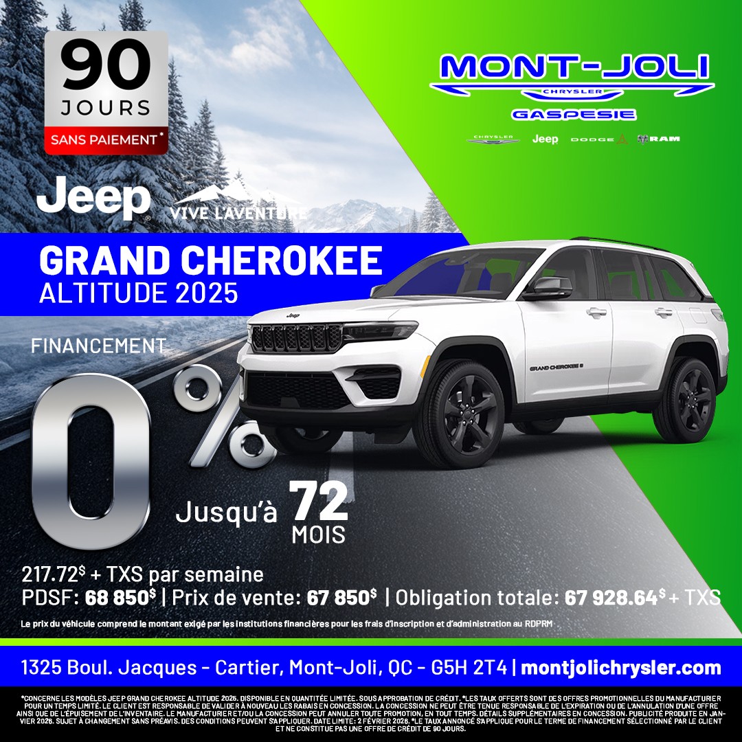 Jeep Grand Cherokee Altitude 2025