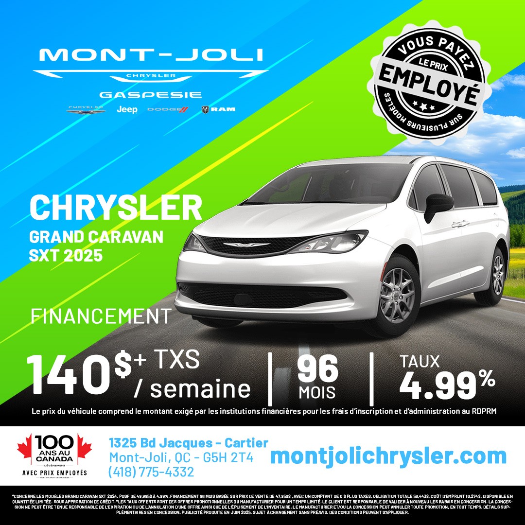 2024 Chrysler Grand Caravan SXT