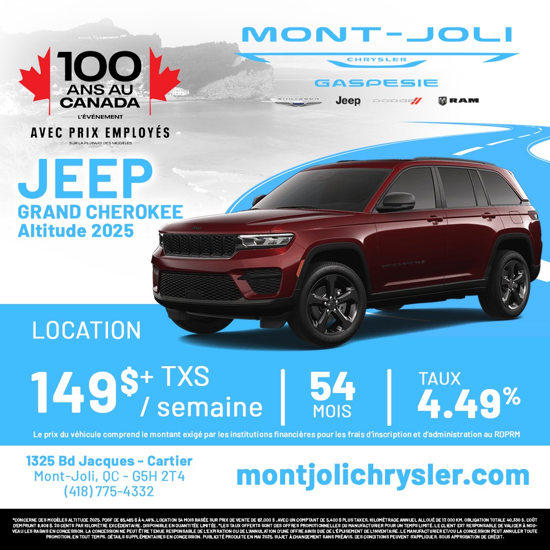 Jeep Grand Cherokee Altitude 2025
