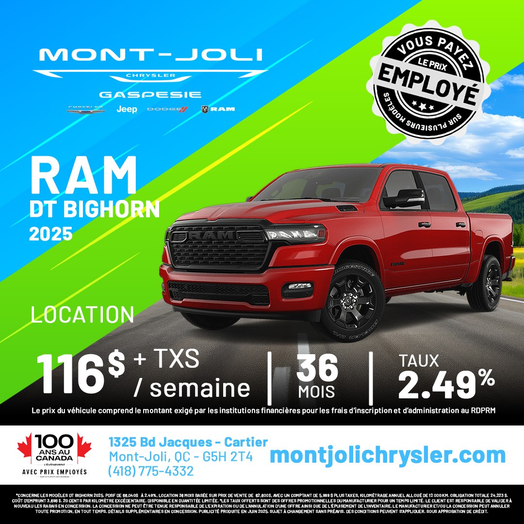 2025 Ram 1500 DT Big Horn