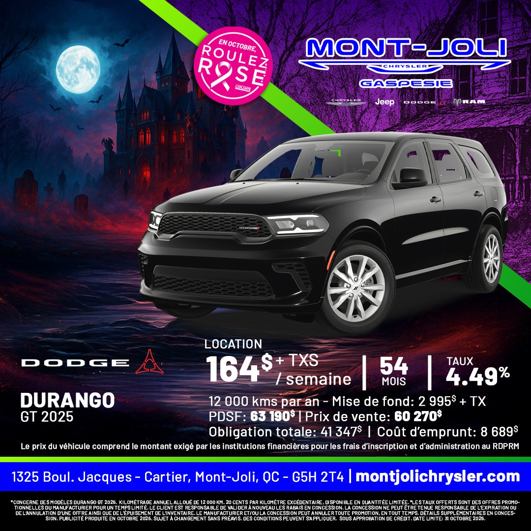 Dodge Durango GT 2025