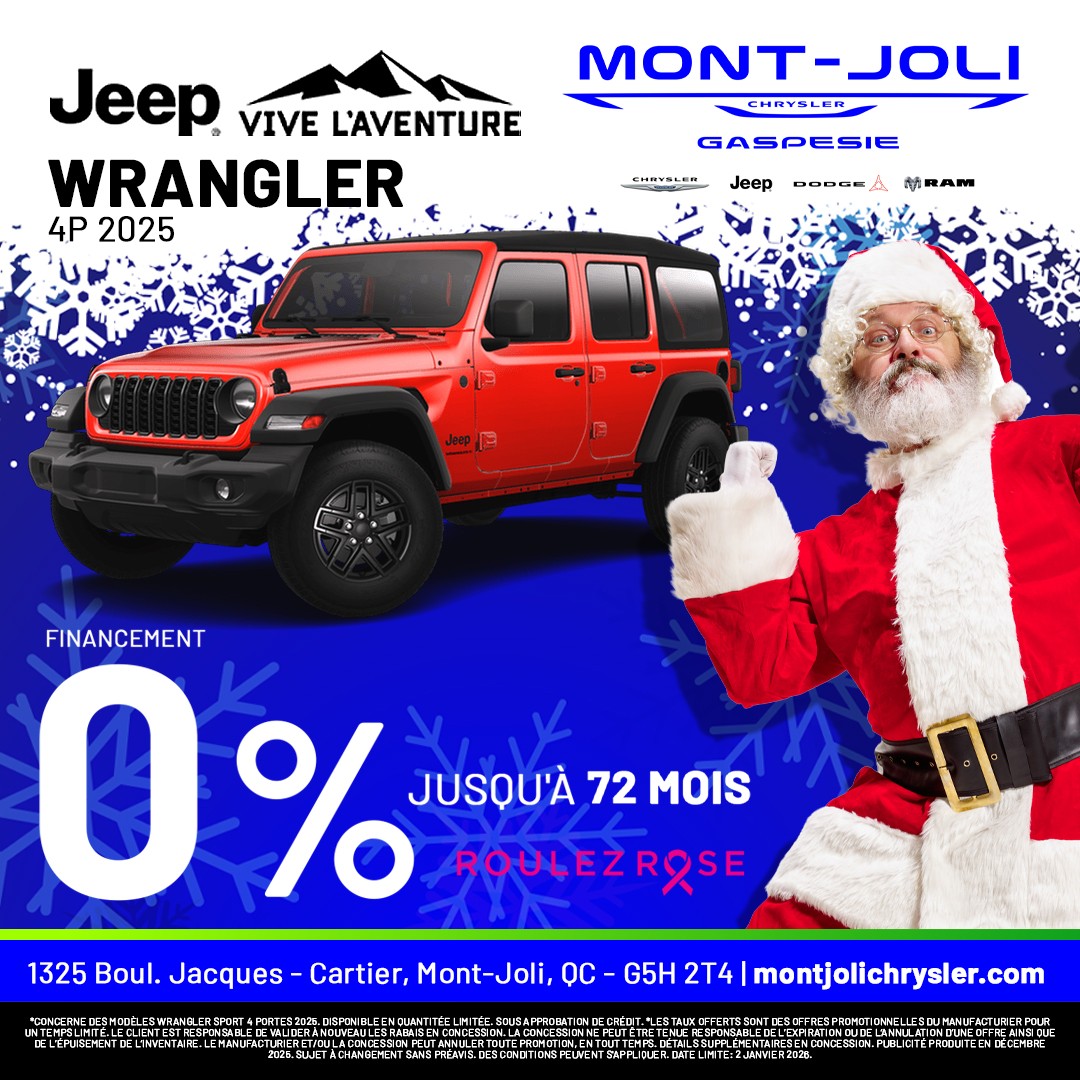 Jeep Wrangler Sport 4 portes