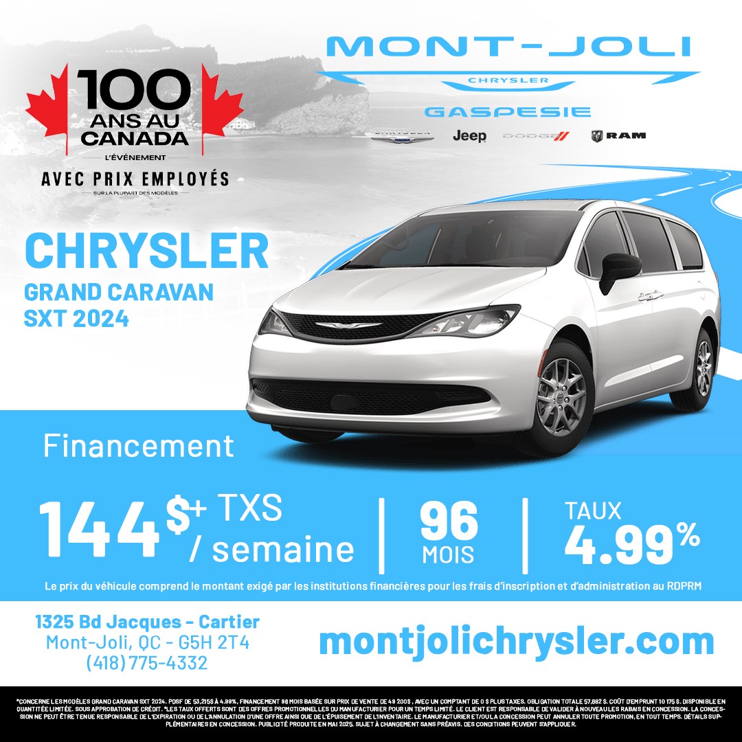 Chrysler Grand Caravan SXT 2024