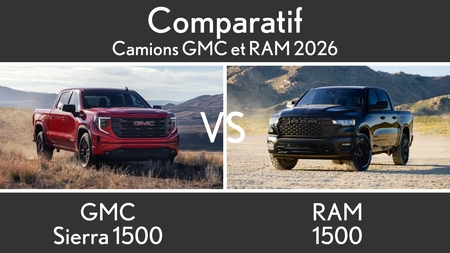 GMC Sierra 1500 vs Ram 1500 : Les différences
