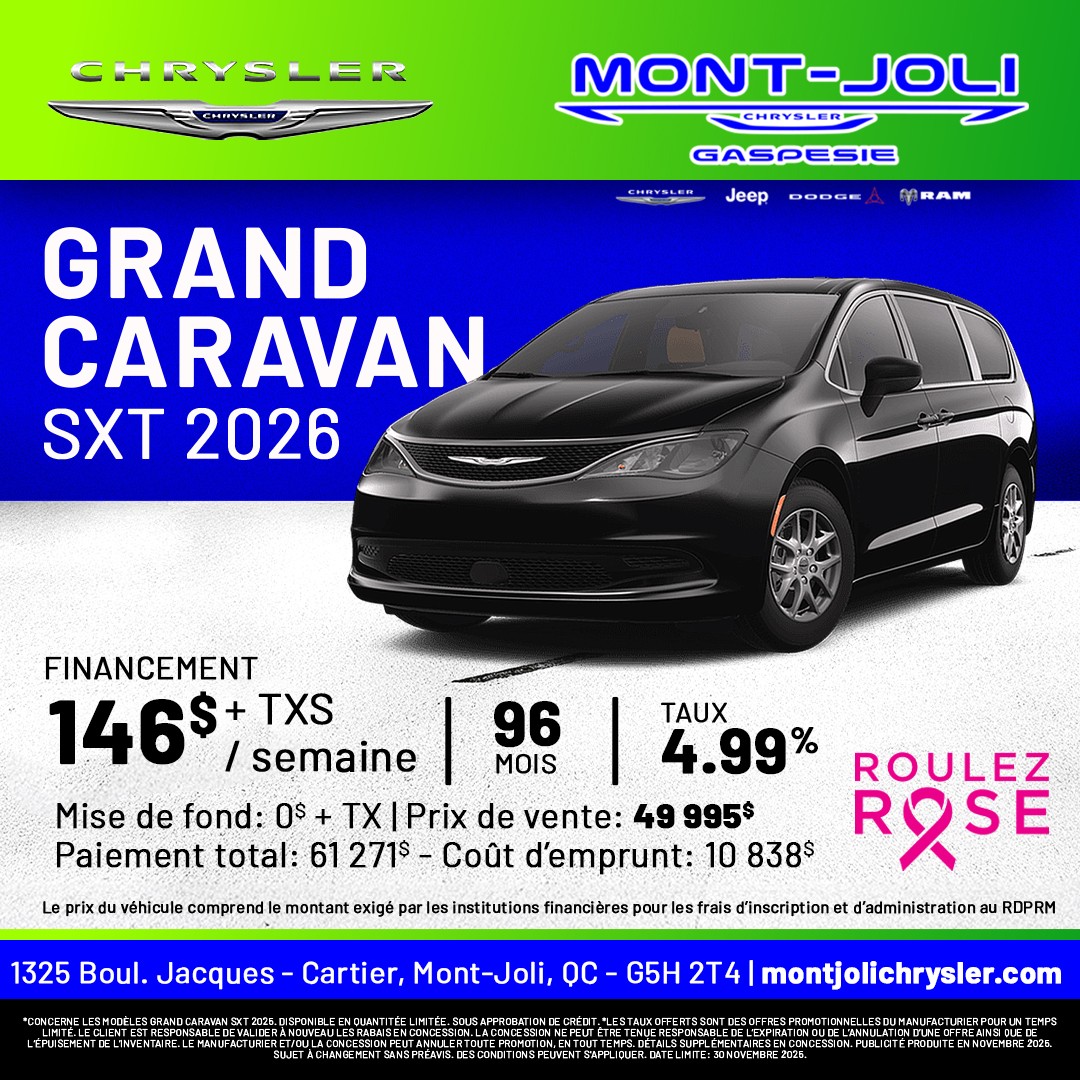 2024 Chrysler Grand Caravan SXT