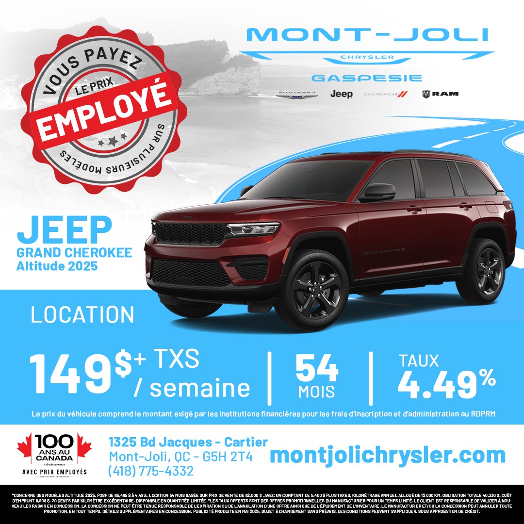 Jeep Grand Cherokee Altitude 2025