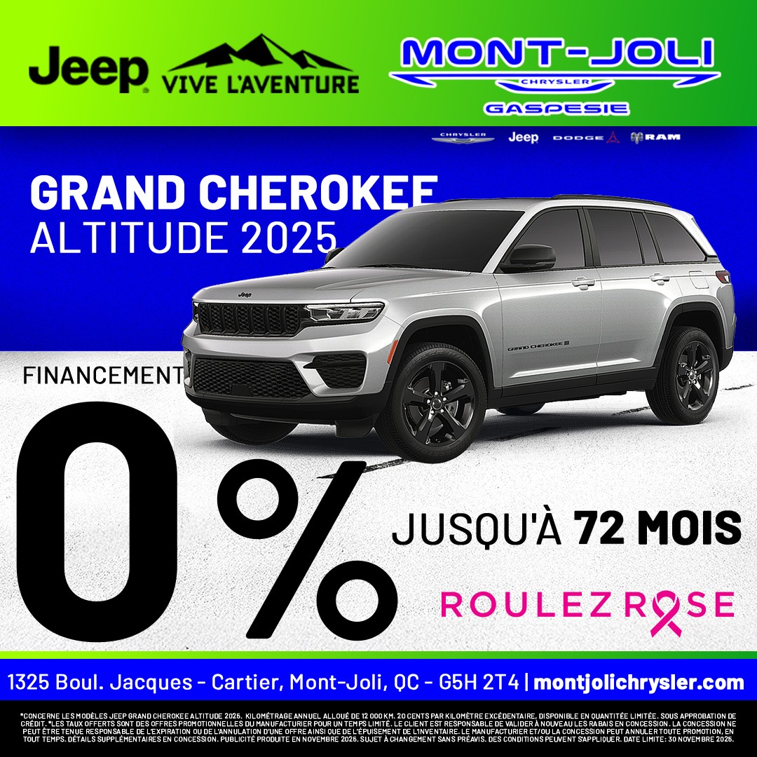 2025 Jeep Grand Cherokee Altitude