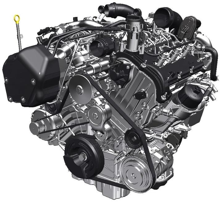 moteur V6 EcoDiesel 3 litres de 3e génération